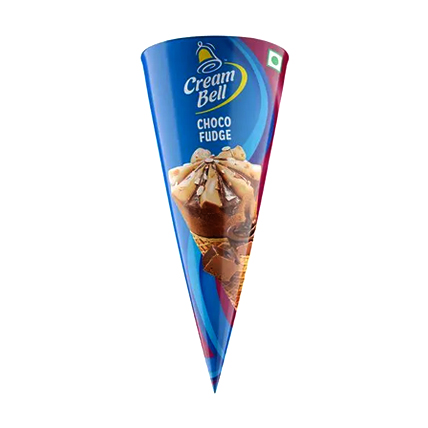 Cream Bell Ice Cream Cone Choco Fudge